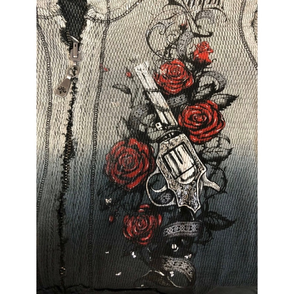 SINFUL AFFLICTION REVERSIBLE Hoodie DARK ROMANCE - Picture 10 of 11